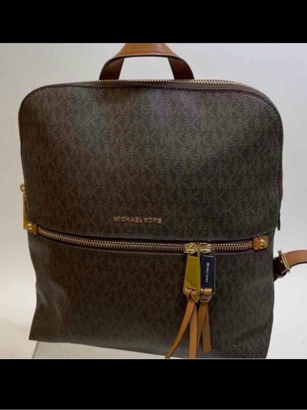 Michael Kors Rhea Medium Slim Logo Backpack